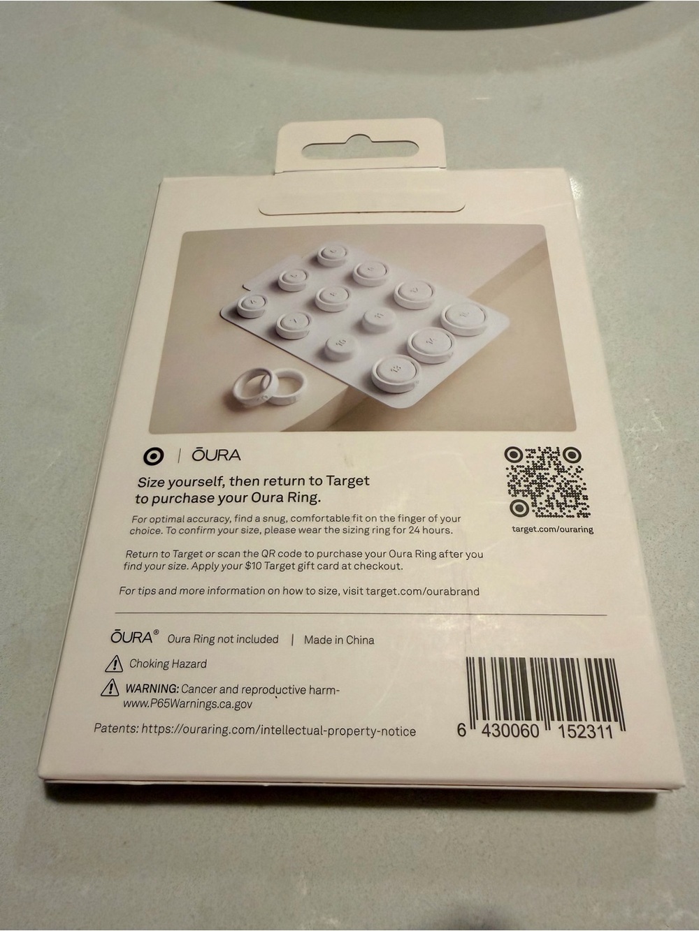 Oura 4 Ring Sizing Kit - Picture 3 of 3